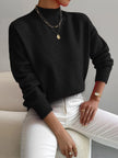 Fiona | Women's Elegant Cozy Relaxed Fit Knit Sweater with Minimalist for Layering