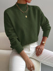 Fiona | Women's Elegant Cozy Relaxed Fit Knit Sweater with Minimalist for Layering