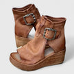 Men's | Women's Cutout Buckle Wedge with Comfortable Casual Everyday Walking Lightweight