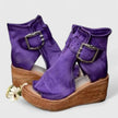 Men's | Women's Cutout Buckle Wedge with Comfortable Casual Everyday Walking Lightweight