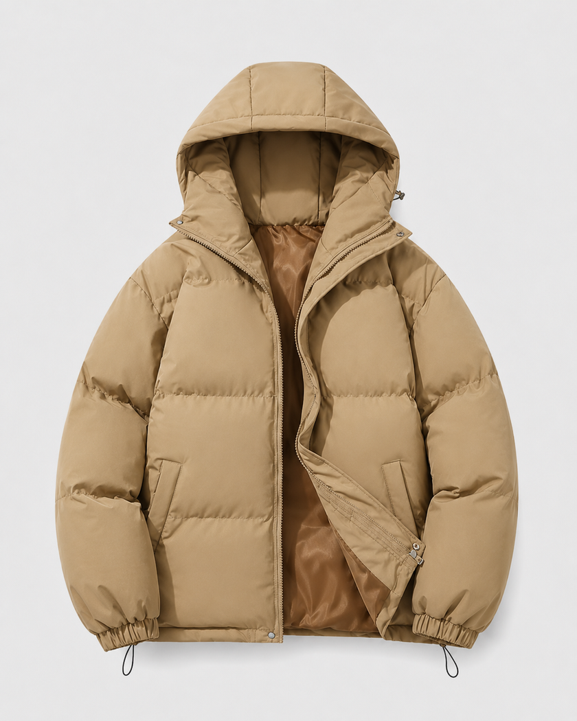 Liam | Hooded Puffer Jacket for Men