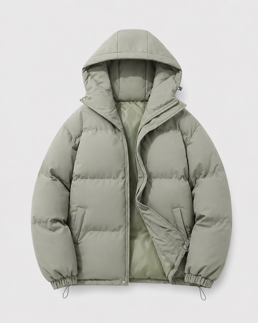 Liam | Hooded Puffer Jacket for Men