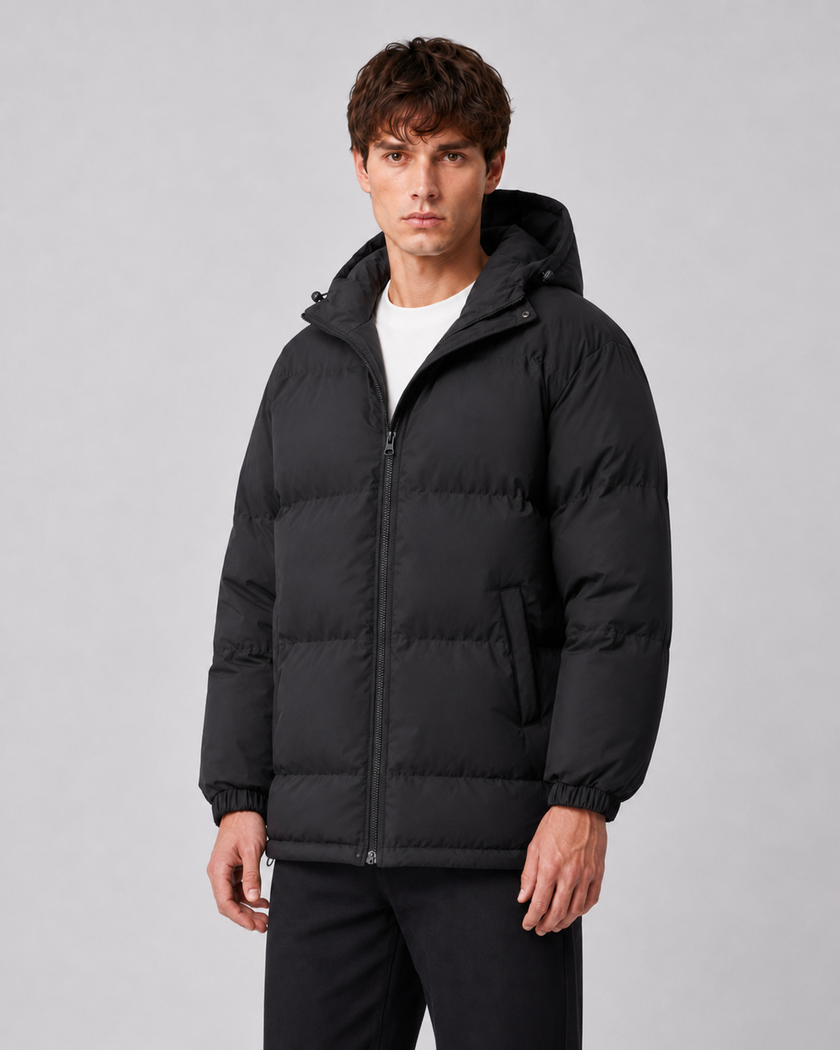 Elijah | Hooded Puffer Jacket for Men