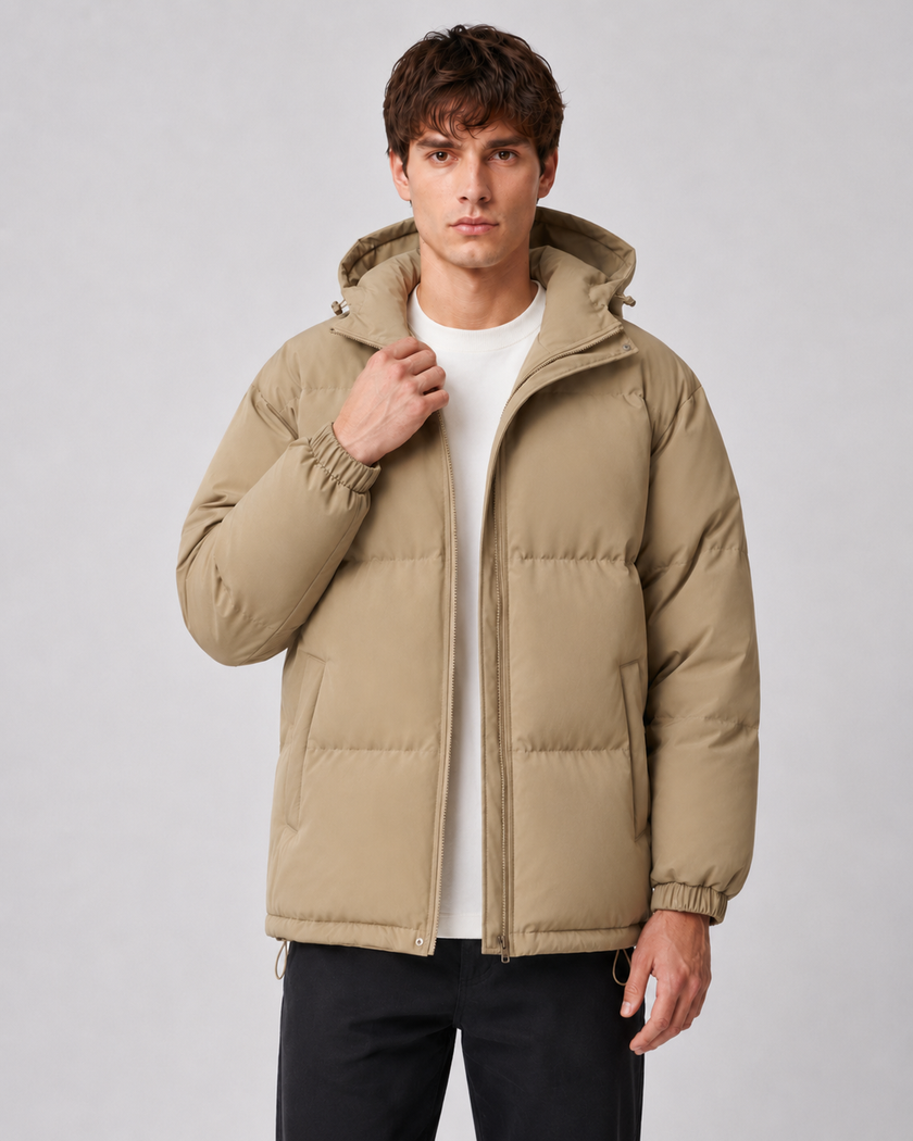 Elijah | Hooded Puffer Jacket for Men