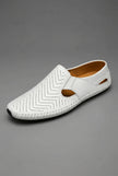 Mason | Men's Perforated Slip-On Breathable Hand-Stitched Loafers