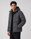 William | Hooded Zip-Up Puffer Jacket for Men