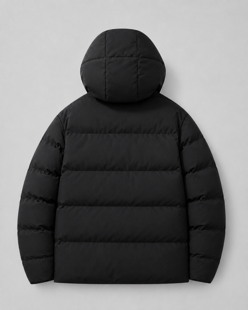 William | Hooded Zip-Up Puffer Jacket for Men