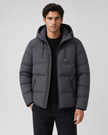 William | Hooded Zip-Up Puffer Jacket for Men