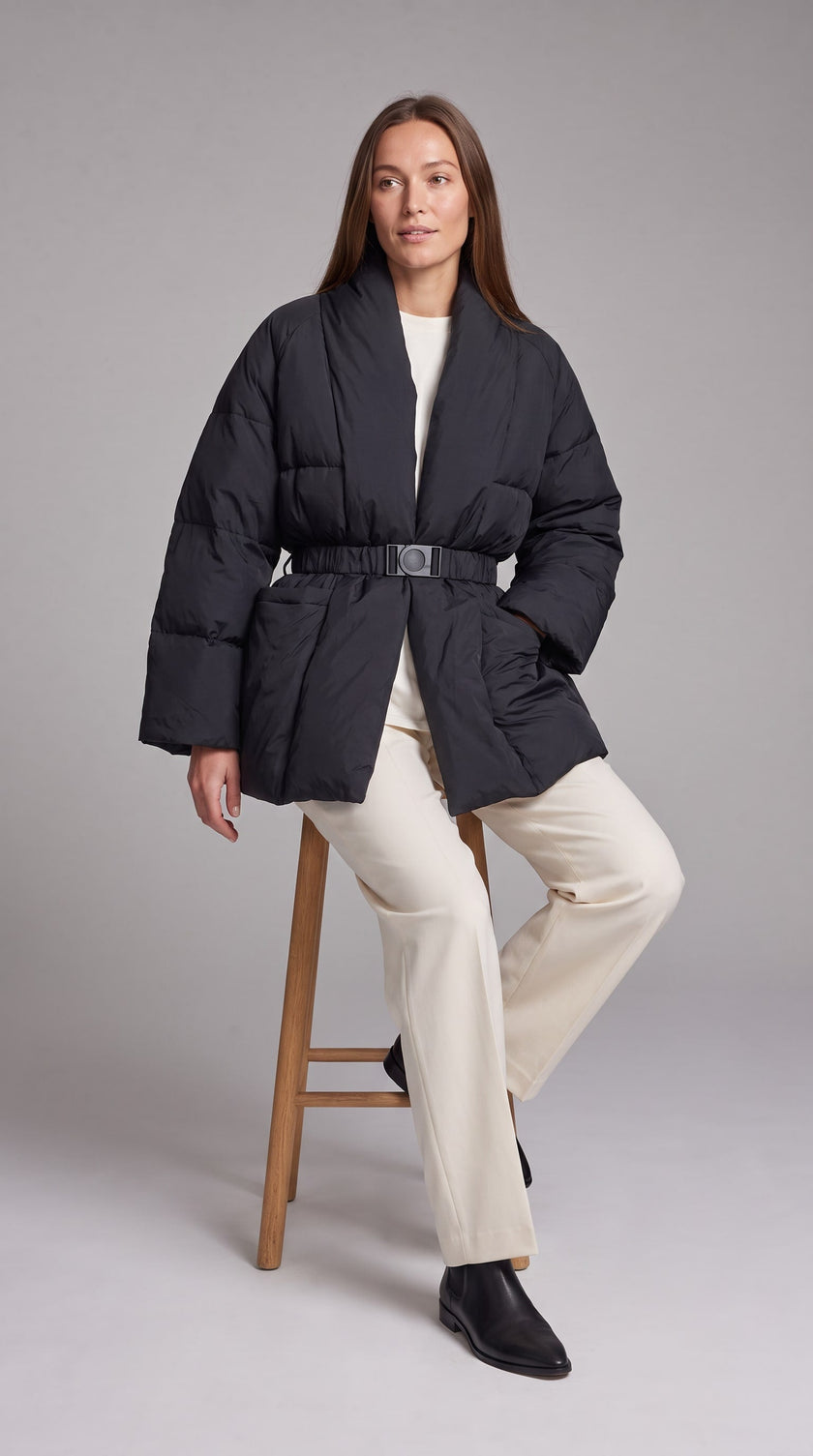 Gunilla | Women's Belted Winter Puffer Coat