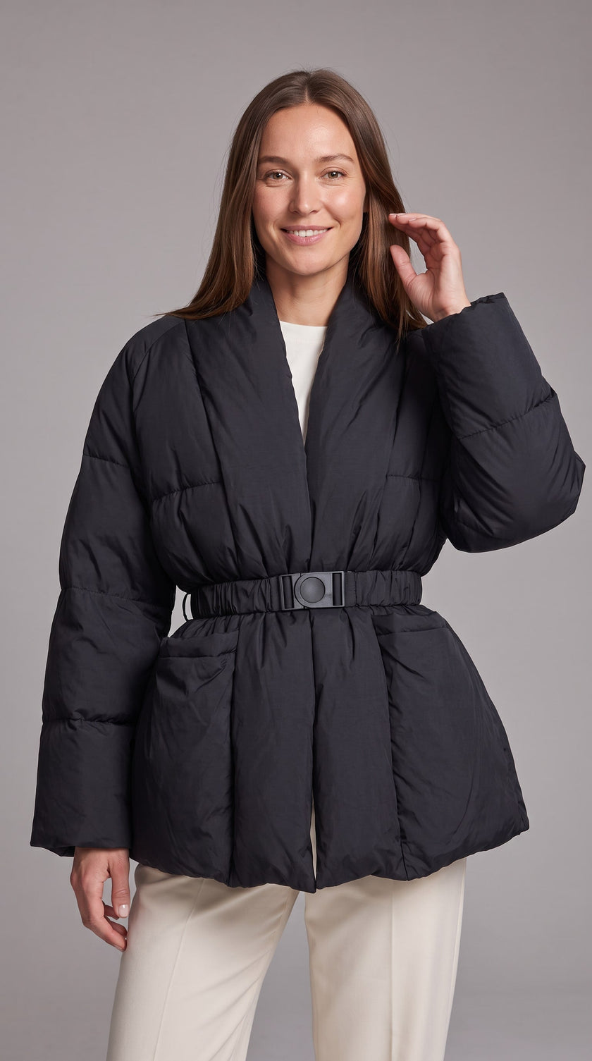 Gunilla | Women's Belted Winter Puffer Coat