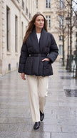 Gunilla | Women's Belted Winter Puffer Coat