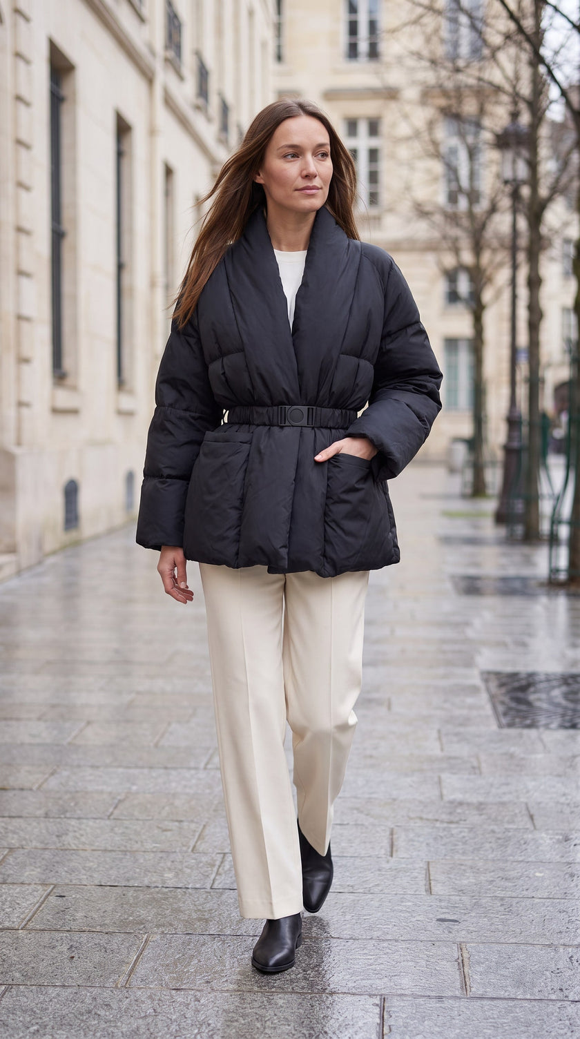 Gunilla | Women's Belted Winter Puffer Coat