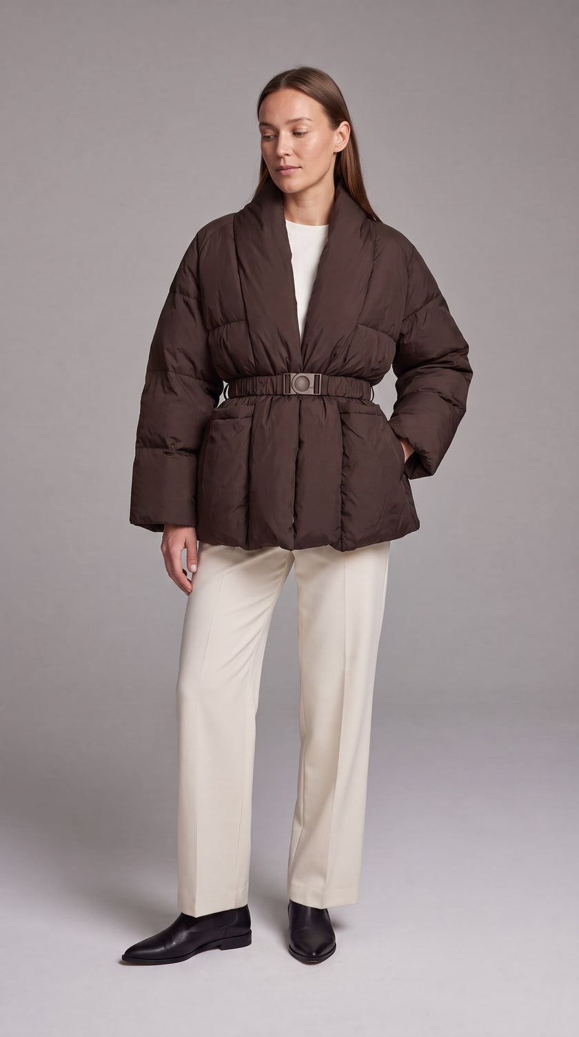 Gunilla | Women's Belted Winter Puffer Coat