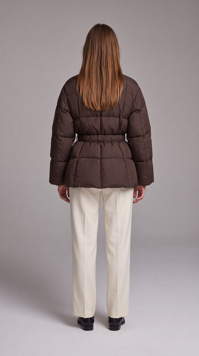 Gunilla | Women's Belted Winter Puffer Coat