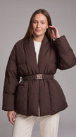 Gunilla | Women's Belted Winter Puffer Coat