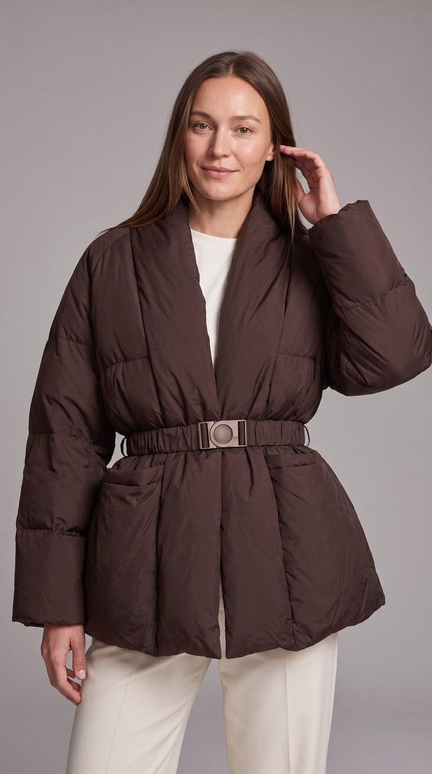 Gunilla | Women's Belted Winter Puffer Coat