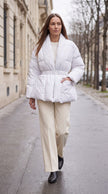 Gunilla | Women's Belted Winter Puffer Coat