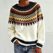 Ragna | Women's Crew-Neck Fair Isle Sweater