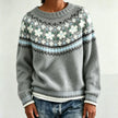 Ragna | Women's Crew-Neck Fair Isle Sweater