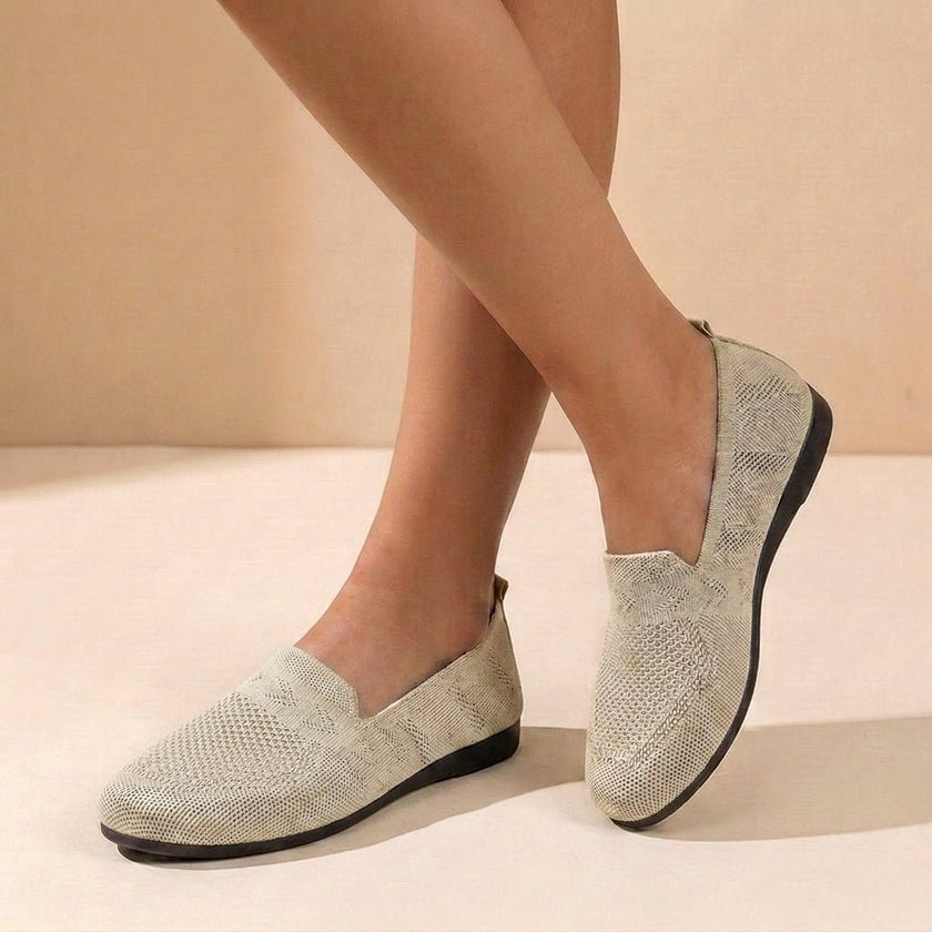 Penelope | Orthopedic Slip-On Flats Knit Round Toe Women's Comfort