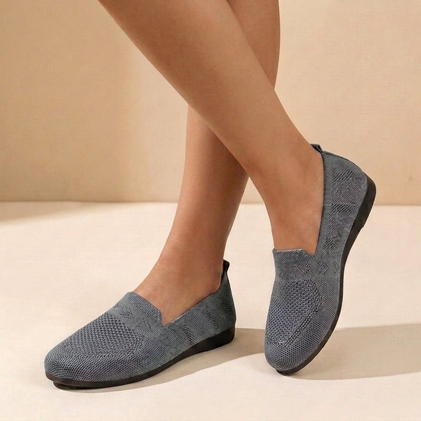 Penelope | Orthopedic Slip-On Flats Knit Round Toe Women's Comfort