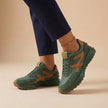 Sophia | Orthopedic Sneakers Low-Top Contrast Panel Lace-Up