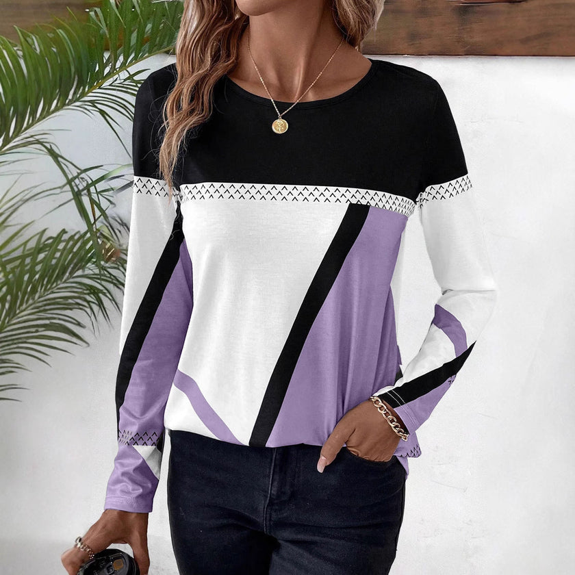 Christina | Women's Versatile Sweater Pullover with Long-Sleeve Cozy Elegant for Layering