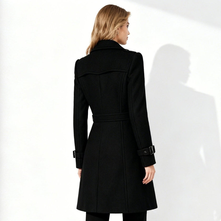 Petra | Women's Notch-Lapel Trench Coat