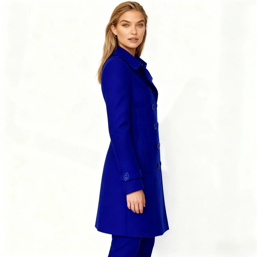Petra | Women's Notch-Lapel Trench Coat