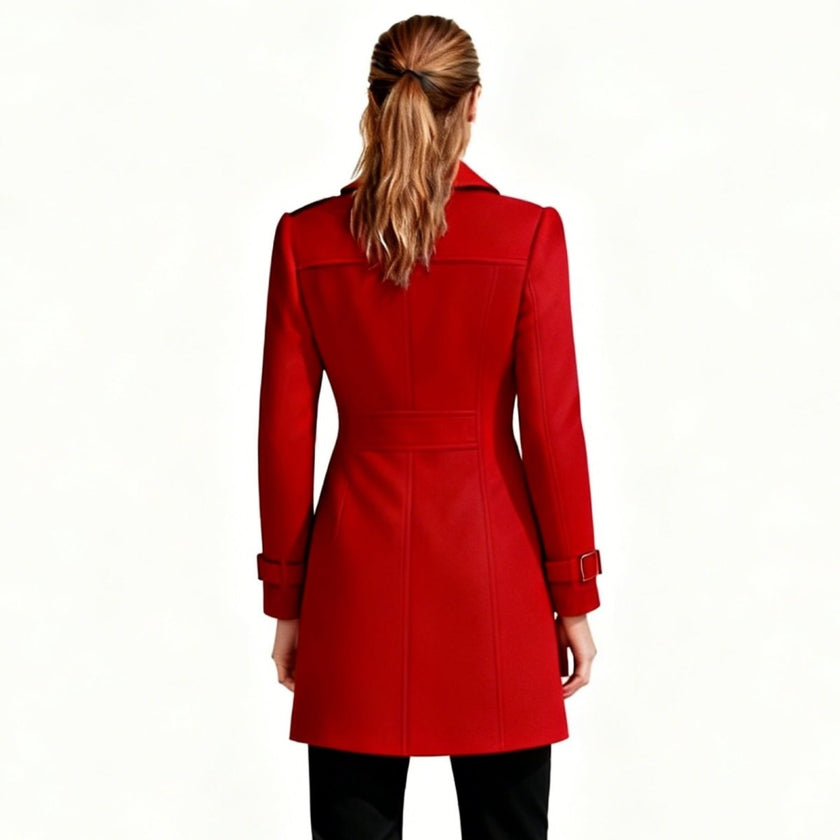 Petra | Women's Notch-Lapel Trench Coat