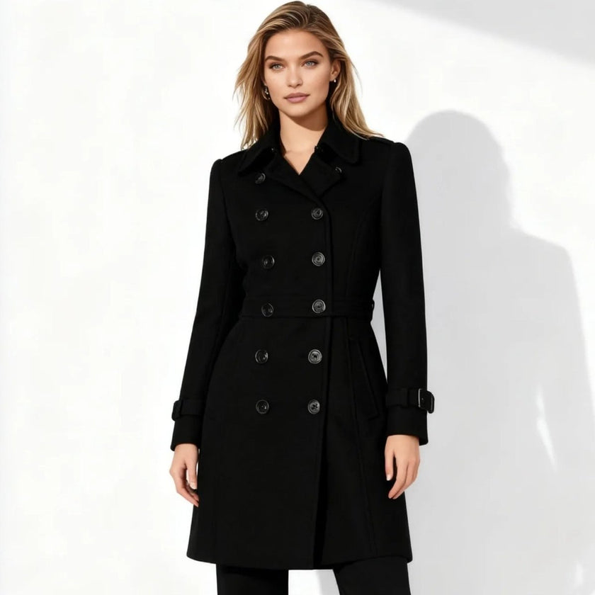 Petra | Women's Notch-Lapel Trench Coat