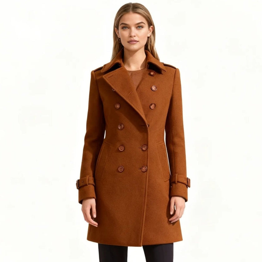 Petra | Women's Notch-Lapel Trench Coat
