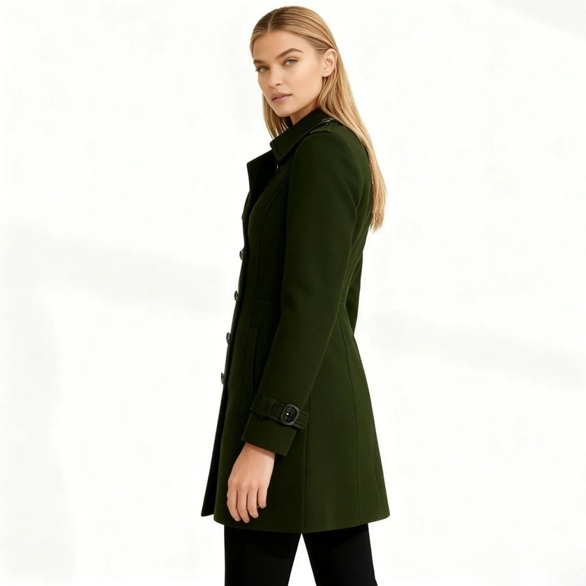 Petra | Women's Notch-Lapel Trench Coat