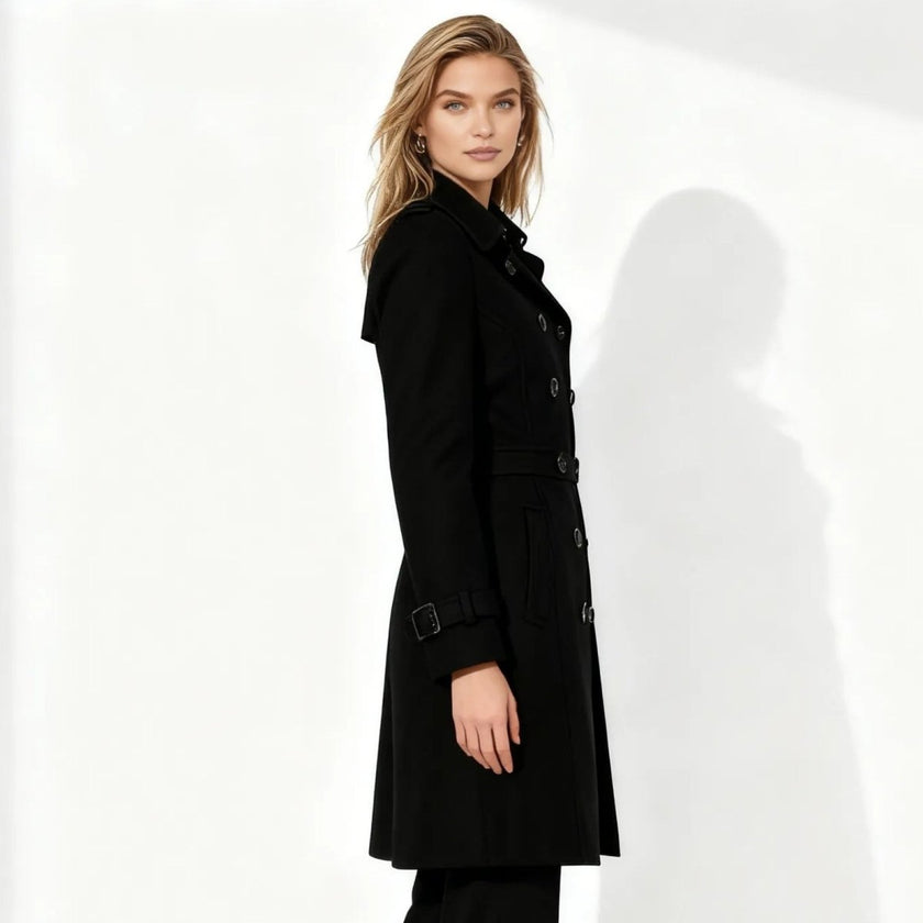 Petra | Women's Notch-Lapel Trench Coat