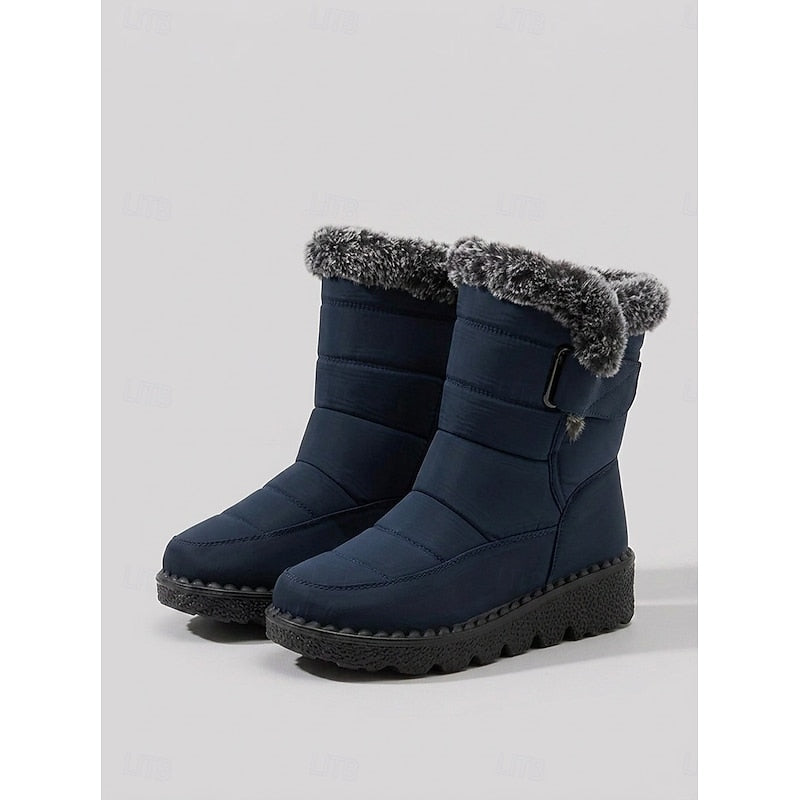 Greta | Women's Fur-Trim Snow Winter Boots