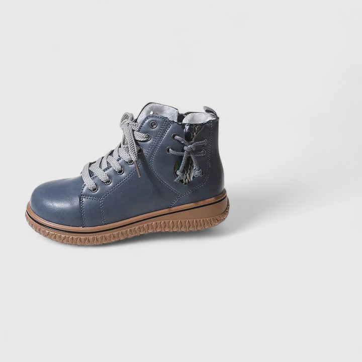 Orthopedic Lace-Up Boots Non-Slip Lined Winter Boots for Women | Nyrah