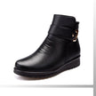 Lucy | Women's anti slip boots with Leather Comfortable Casual for Walking