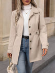 Nanna | Women's Double-Breasted Belted Trench Coat