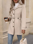 Nanna | Women's Double-Breasted Belted Trench Coat