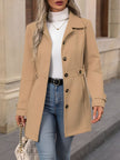 Nanna | Women's Double-Breasted Belted Trench Coat