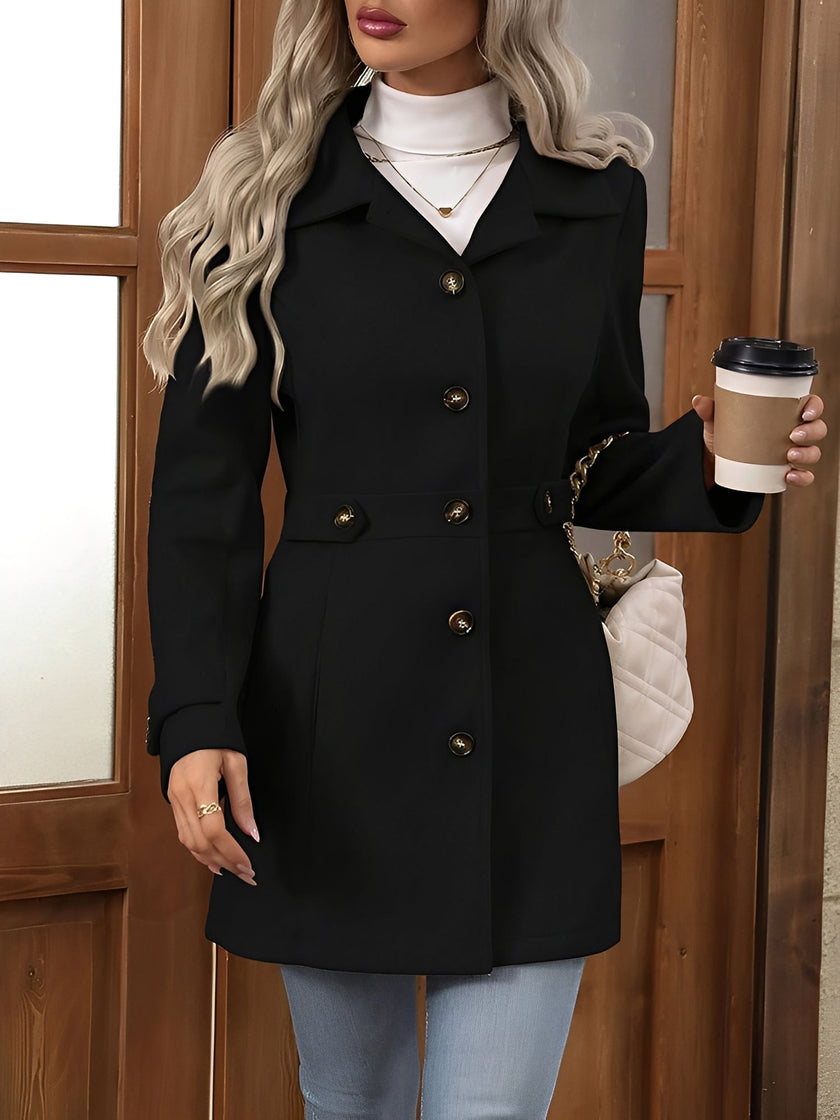 Nanna | Women's Double-Breasted Belted Trench Coat