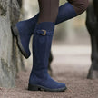 Elin | Women's Waterproof Knee High Buckle Detail Boots with Leather Comfortable
