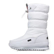 Maud | Women's Waterproof Winter Snow Puffer Zip Boots with Comfortable Casual