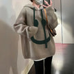 Noor | Women's Oversized Knit Hooded Sweater Pullover with Cozy Soft Long-Sleeve
