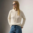 Maren | Women's Ribbed Knit Hooded Sweater Pullover with Cozy Soft Long-Sleeve