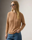 Maren | Women's Ribbed Knit Hooded Sweater Pullover with Cozy Soft Long-Sleeve