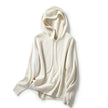 Maren | Women's Ribbed Knit Hooded Sweater Pullover with Cozy Soft Long-Sleeve