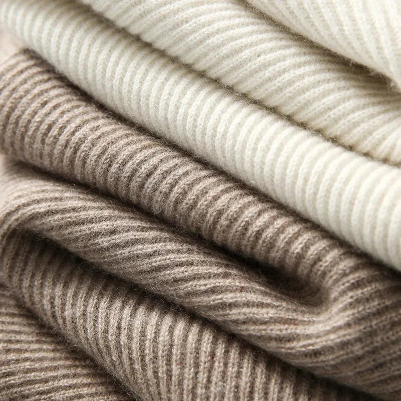 Maren | Women's Ribbed Knit Hooded Sweater Pullover with Cozy Soft Long-Sleeve