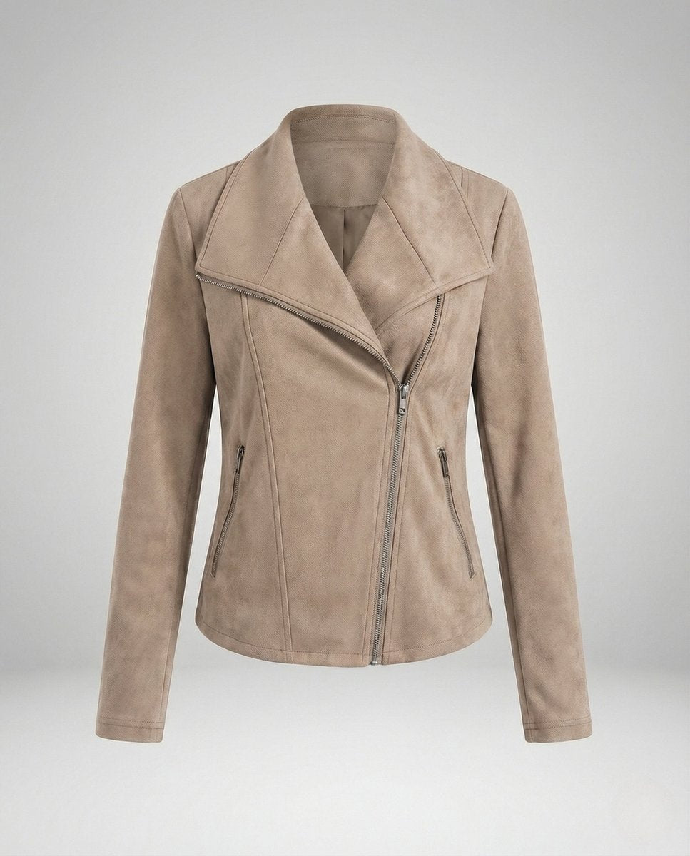 Sadie | Women's Suede Moto Jacket