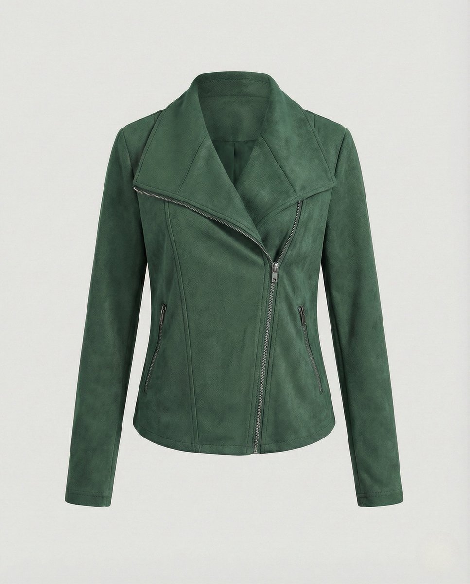 Sadie | Women's Suede Moto Jacket
